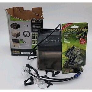 Exo Terra Monsoon SOLO II Programmable Misting Tank System Reptile NO POWER CORD